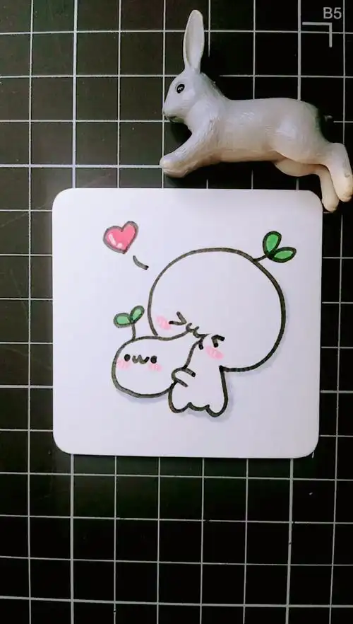 简笔画#可爱团子