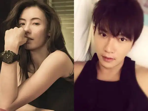 "(图/翻摄自张柏芝ig,何孟怀微博)