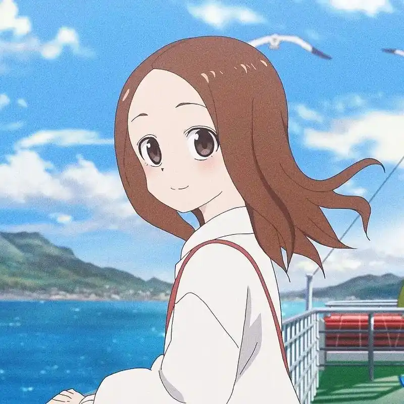 擅长捉弄的高木同学 #动漫头像  "早在和你四目相对之前  - 抖音