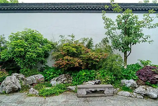 中式古典园林围墙