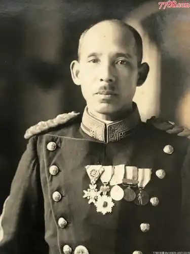 民国早期日军将校军官大礼服戎装照原版老照片