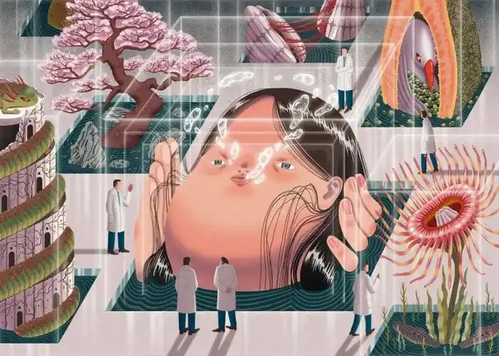 正如她本人所说:"插画的魔力在于描绘无法在物理世界中重现的图像.