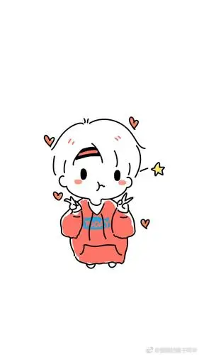 手绘简笔画头像卡通#tfboys三小只#王俊凯