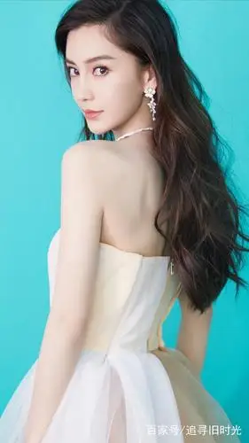 杨颖美图温柔可人的小仙女