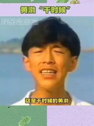 黄渤年轻时真是充满活力啊!