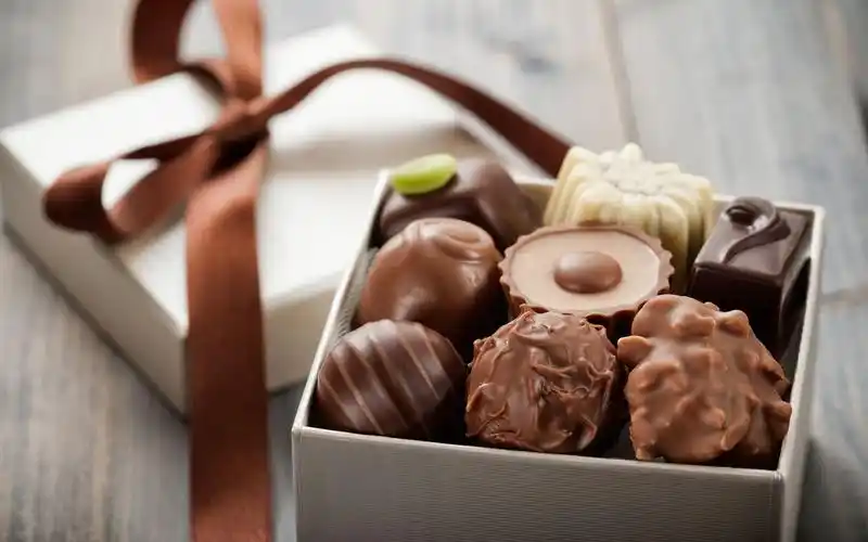 甜蜜巧克力图片