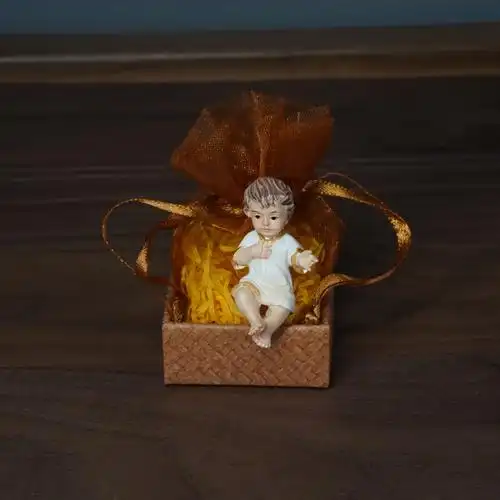 圣诞节礼品装饰圣婴小耶稣意卡米诺天主教圣物意大利进口
