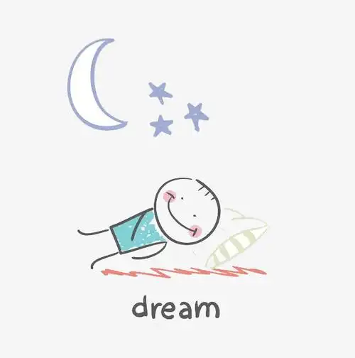 关键词 : 儿童孩子,小男孩,蓝色衣服,水彩画,简笔画,月亮星星,dream