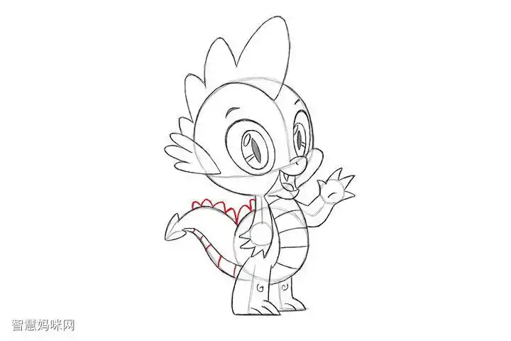 小马宝莉中的穗龙怎么画