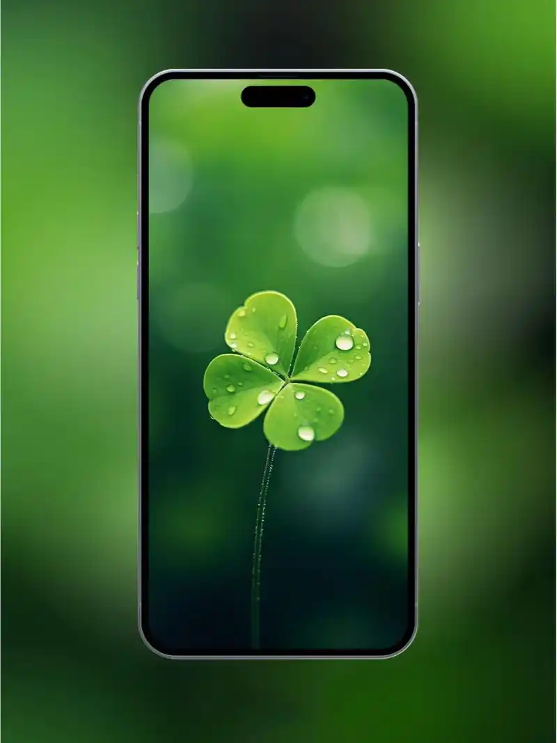 四叶草壁纸把幸运带给你 | 原创高清壁纸 原图尺寸:4500px*10500px