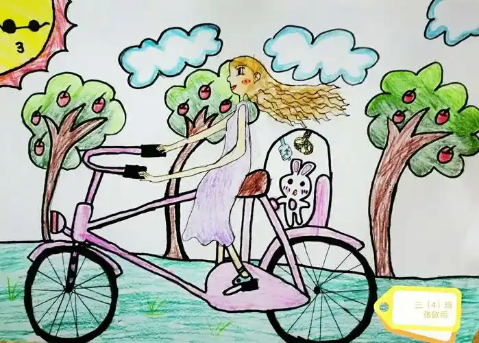 【临钢小学教育集团】三年级美术《一路轻骑》学习成果