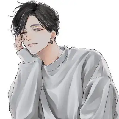 温柔气质魅力手绘男头集|行为艺术家_男生头像_我要个性网