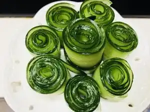 黄瓜卷儿的做法步骤图,黄瓜卷儿怎么做好吃