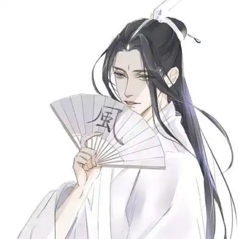 古风头像动漫白衣男 动漫头像图片大全 -【爱个性】