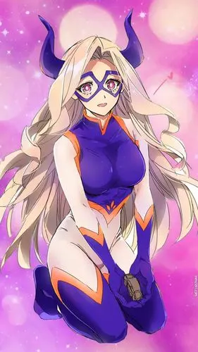 山羊角美女,我的英雄学院腹黑山岭女侠mt lady手机壁纸图片(7)