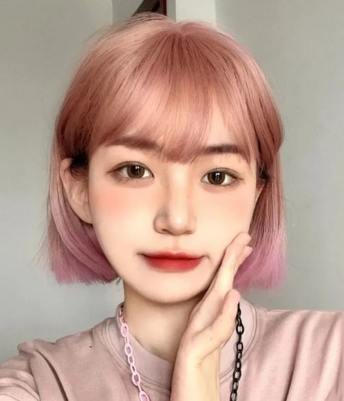 女士短发潮色发型图片 吸睛力百分百超时髦