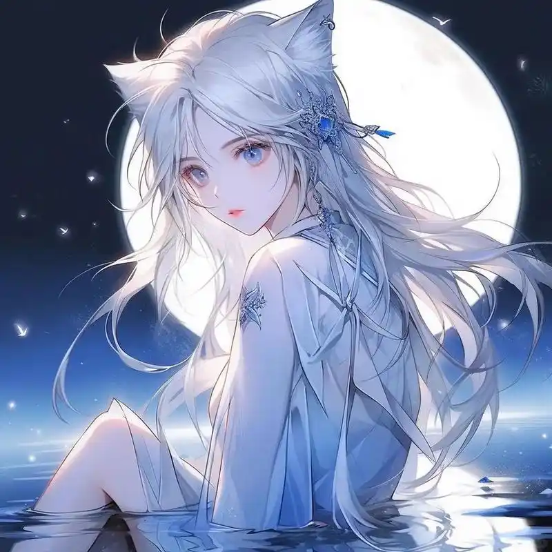 初化形|猫耳少女|女生头像|动漫头像