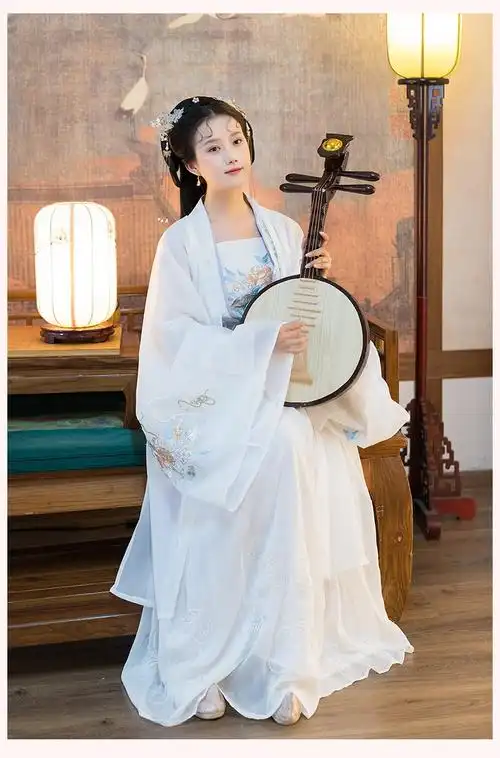 忆东方原创汉服古装女装成人汉元素仙气广袖大袖衫刺绣花齐腰襦裙日常