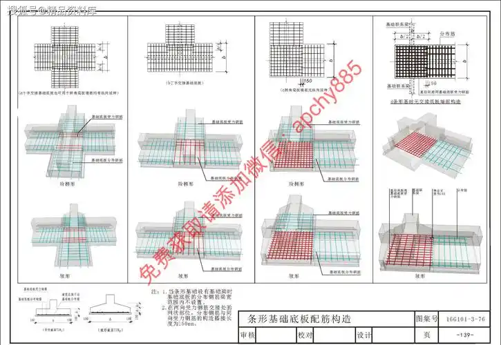 免费获取16g1013独立基础条形基础筏形基础桩基础三维图集