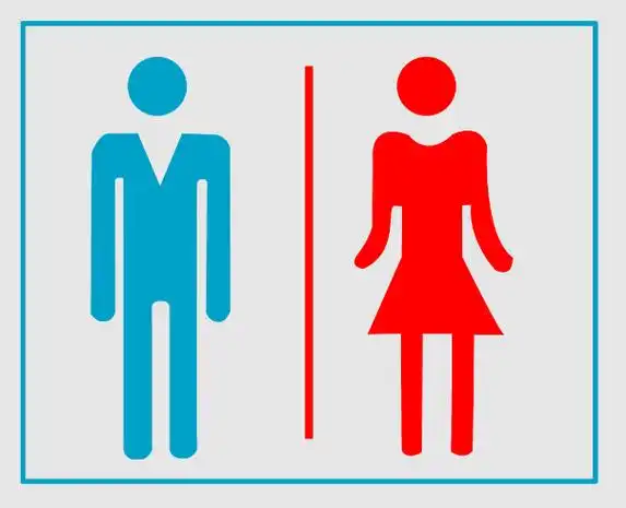 在公厕待了三天三夜,没看懂门口挂的"是男是女"_标识_厕所_成为了