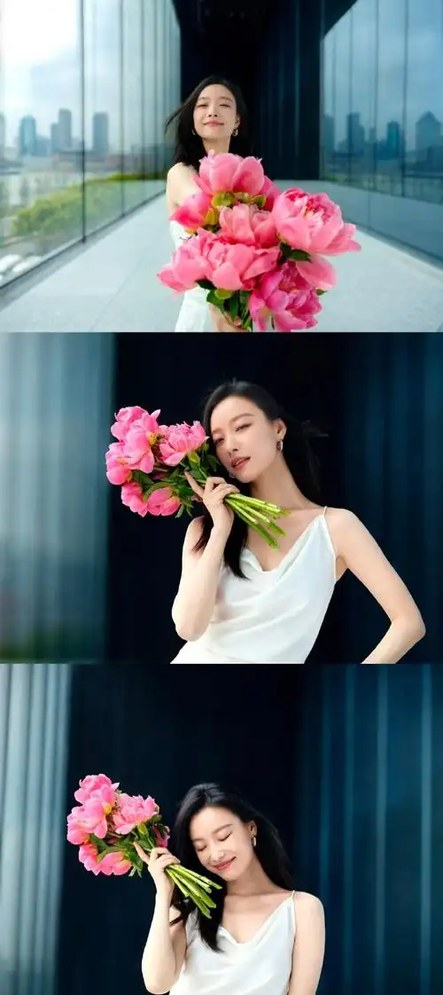 倪妮520仪式感##倪妮明媚花神#感谢倪妮在520送来的美照!