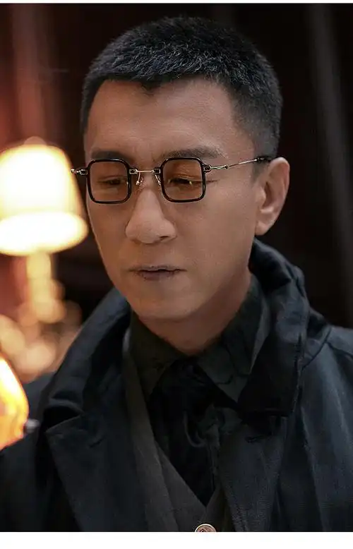 择初扫黑风暴孙红雷同款眼镜框男潮复古小正方形镜架女平光镜 透灰