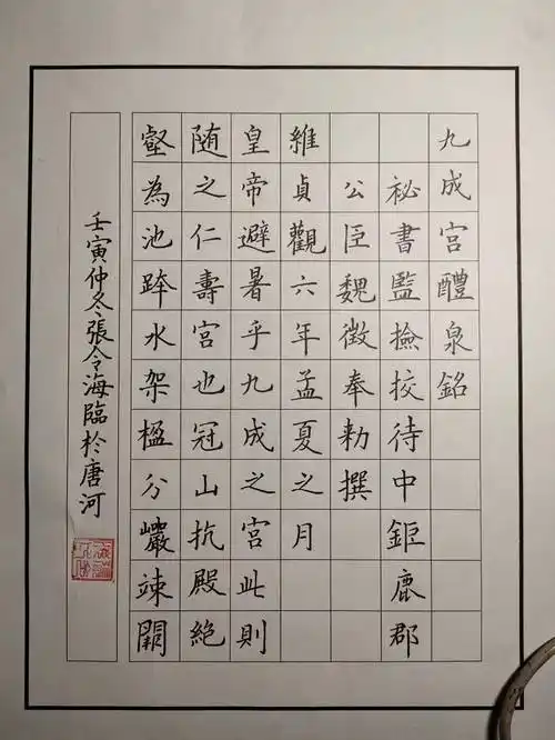 【来稿点评】南阳市硬笔书法家协会古帖竞临活动来稿点评选登(成人组)