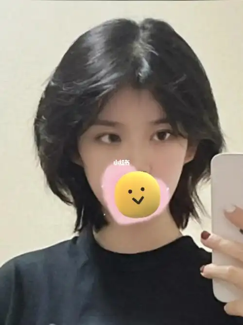 日系高层次少女感短发99鲻鱼头狼尾 上海剪发