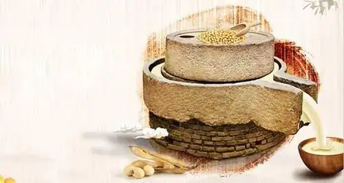 很多人会怀念小时候早点摊上的石磨豆浆如何自己做