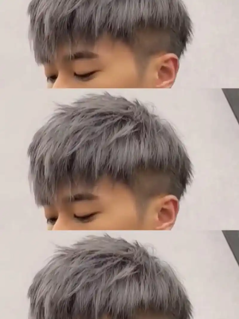 自然碎盖 发型推荐 61 q°立体小碎盖/男生必做发型一定要尝试一下