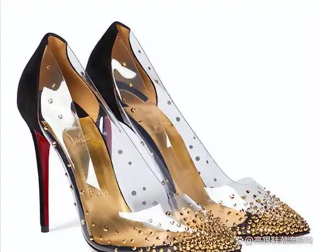 带你欣赏奢侈品christian louboutin degrastrass系列水晶高跟鞋