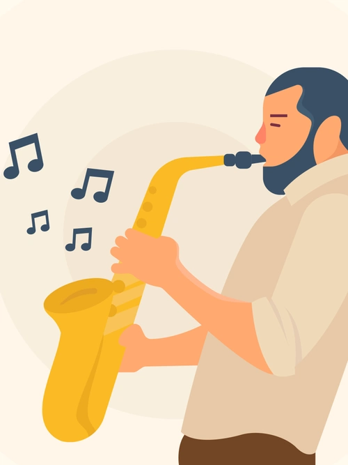 爵士乐演出活动背景素材