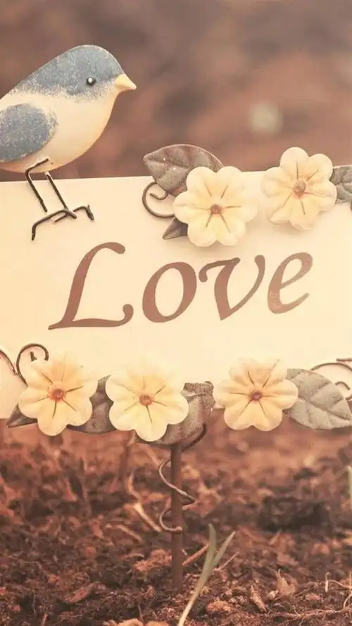 love浪漫心形背景,高清图片,手机锁屏桌面-壁纸族