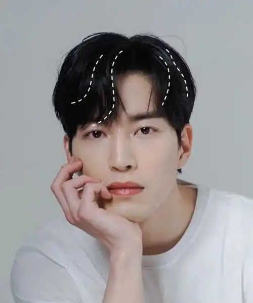 男生测试自己的脸型配什么发型(男生脸型太阳穴凹陷什么发型好看)-天