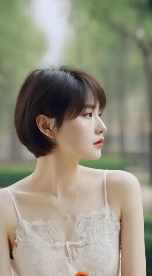 挂耳短发:时尚新宠,颜值加分利器|发型|脸型|妆容|斜刘海|时尚元素