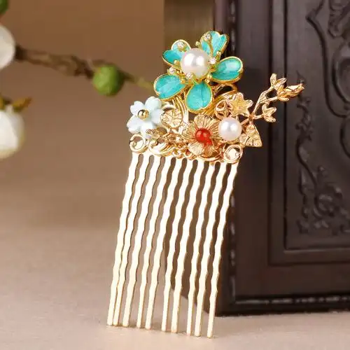 发簪古风发饰盘发女成人头饰古典简约宫廷步摇饰品中国风古装簪子