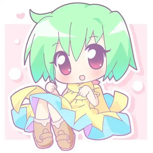 q版动漫人物大眼睛美女