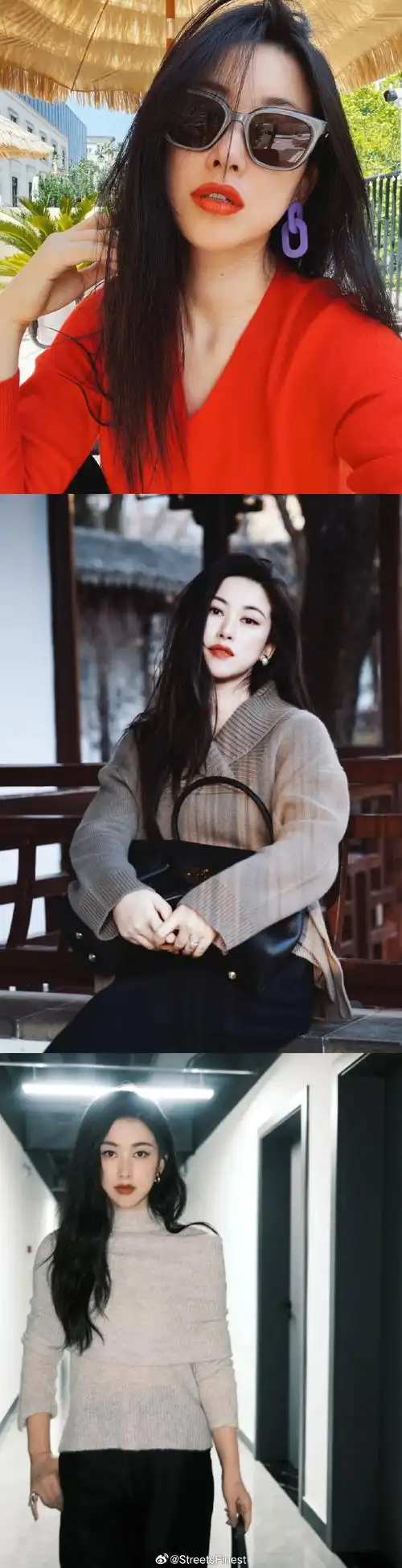 朱珠泳装#朱珠日常生活照合辑