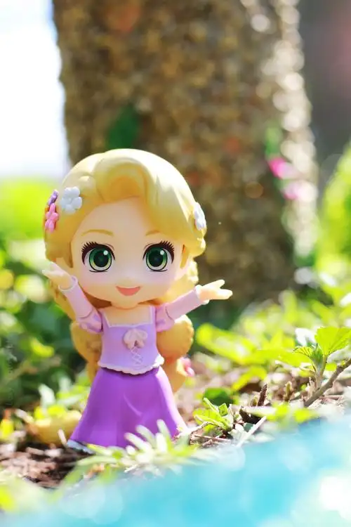 黏土人#804 魔发奇缘 帕斯卡尔&长发公主 乐佩