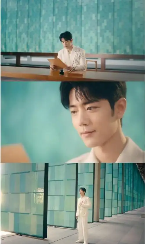 93 肖战的专业与敬业:  肖战在0度的温度下,展现了