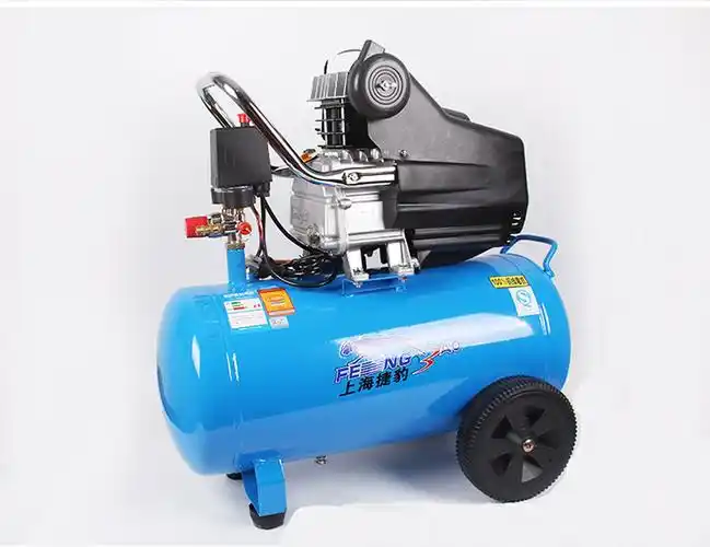 上海捷豹空压机气泵4p小型空气压缩机喷漆木工家具气钉枪打气家用,鸿