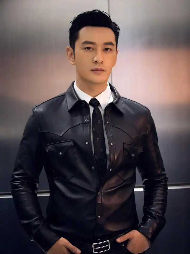 霸道总裁黄晓明帅气写真