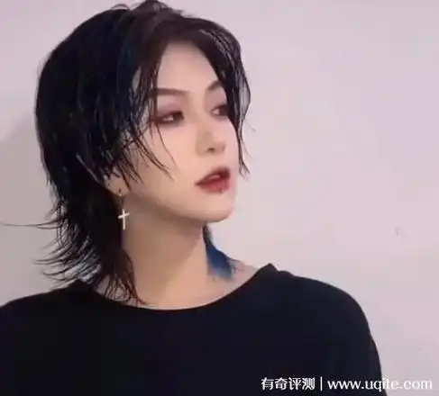 狼尾发型女生剪好看吗,男女都可以剪的酷拽发型(简