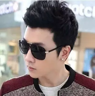 酷帅的子弹头发型,帅哭了