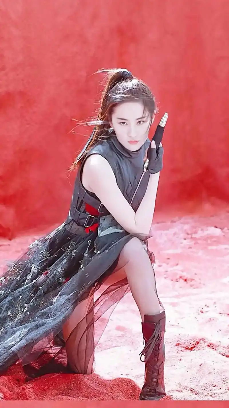 刘亦菲完美身材写真