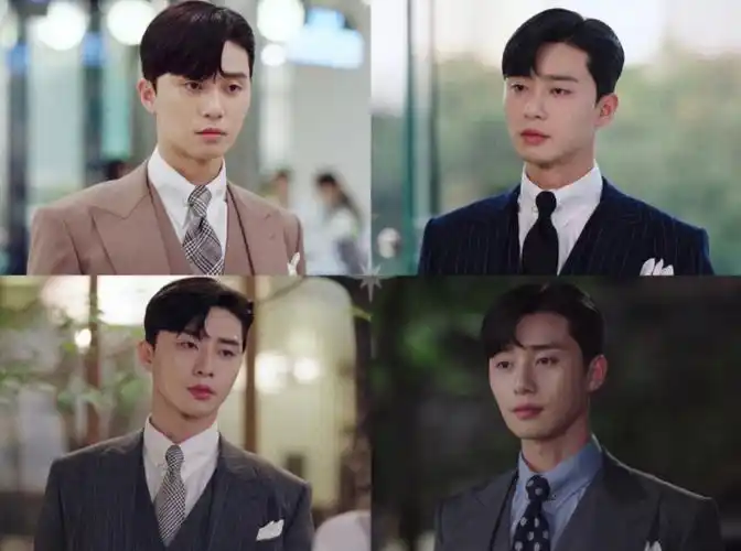 朴叙俊穿西装太帅了