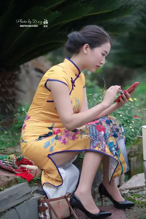 旗袍人像-中关村在线摄影论坛