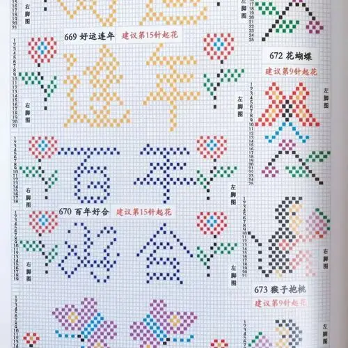 2019家居拖鞋勾钩鞋花样图解书748新款美美纯手编织自制图案大全