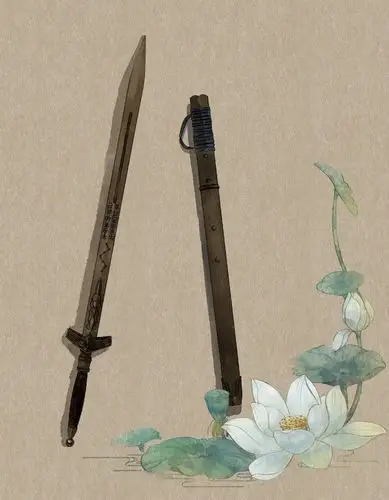 手绘古物【剑】【手绘】【古风】