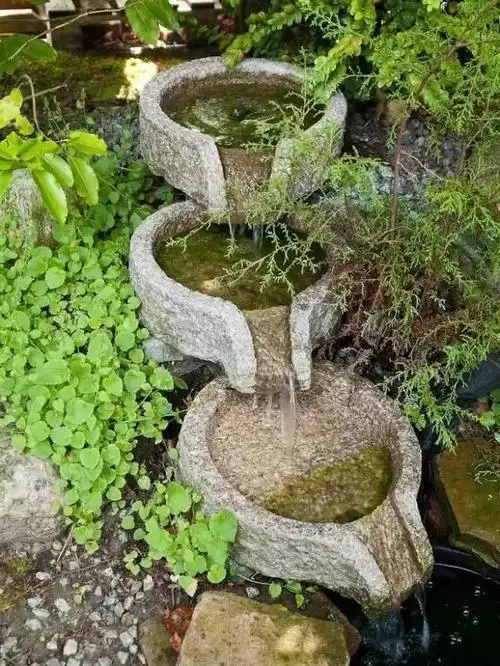 中式小水景,夏日的一抹清凉